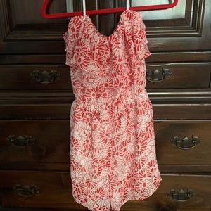 Charming Charlie Silk Summer Romper